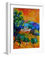 Provence 674110-Pol Ledent-Framed Art Print