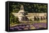 Provence, Abbey de Senanque at Lavender season-George Theodore-Framed Stretched Canvas