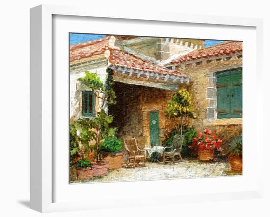 Provence Barn, 2006-Trevor Neal-Framed Giclee Print