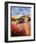 Provence, Cherry Trees, Lavender Fields-Pol Ledent-Framed Art Print