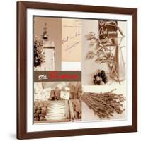 Provence clochet-Lizie-Framed Art Print