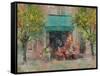 Provence Flower Shop-Eric Yang-Framed Stretched Canvas