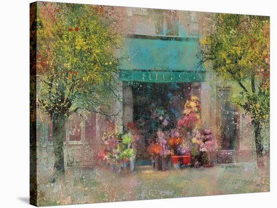 Provence Flower Shop-Eric Yang-Stretched Canvas