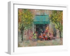Provence Flower Shop-Eric Yang-Framed Art Print