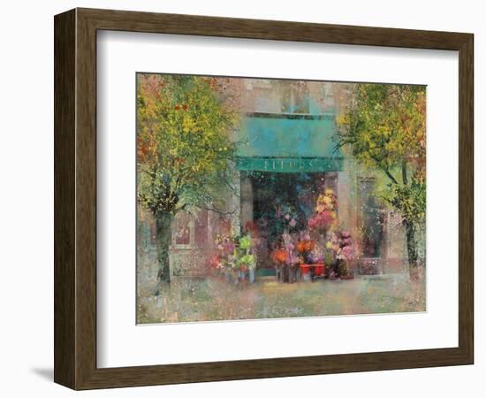 Provence Flower Shop-Eric Yang-Framed Art Print