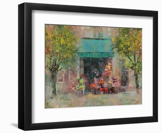 Provence Flower Shop-Eric Yang-Framed Art Print