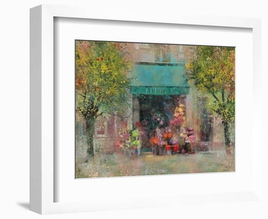 Provence Flower Shop-Eric Yang-Framed Art Print