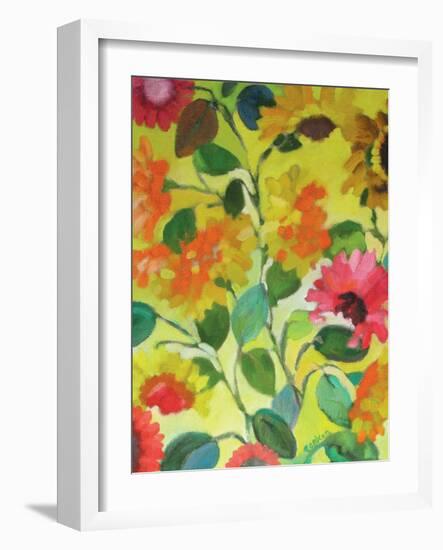 Provence Garden 1-Kim Parker-Framed Giclee Print