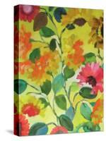 Provence Garden 1-Kim Parker-Stretched Canvas