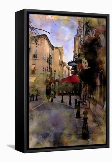 Provence in a Morning, France-Nicolas Hugo-Framed Stretched Canvas