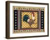 Provence Rooster I-Kimberly Poloson-Framed Art Print