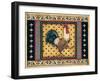 Provence Rooster I-Kimberly Poloson-Framed Art Print