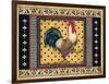 Provence Rooster I-Kimberly Poloson-Framed Art Print