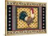 Provence Rooster I-Kimberly Poloson-Stretched Canvas