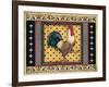 Provence Rooster I-Kimberly Poloson-Framed Art Print