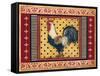 Provence Rooster II-Kimberly Poloson-Framed Stretched Canvas