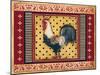 Provence Rooster II-Kimberly Poloson-Mounted Art Print