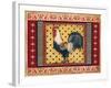 Provence Rooster II-Kimberly Poloson-Framed Art Print