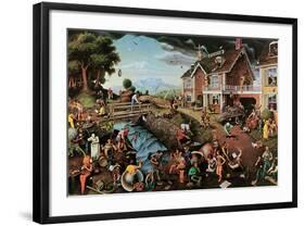 Proverbidioms-T^ E^ Breitenbach-Framed Art Print