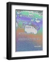 Proverbs 13:24-Cathy Cute-Framed Giclee Print