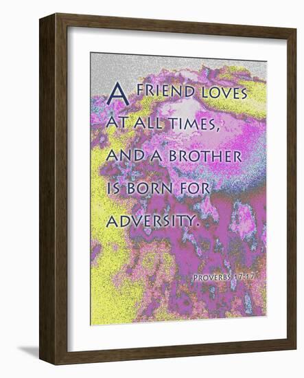 Proverbs 17:9-Cathy Cute-Framed Giclee Print