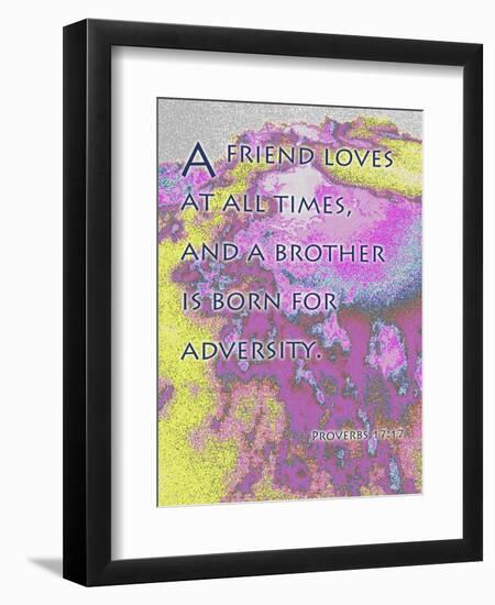 Proverbs 17:9-Cathy Cute-Framed Premium Giclee Print