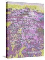 Proverbs 30:18-19-Cathy Cute-Stretched Canvas