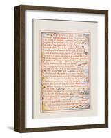 Proverbs of Hell, Text from 'The Marriage of Heaven and Hell', C.1790-3-William Blake-Framed Giclee Print