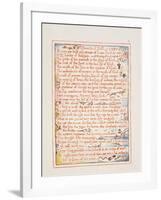 Proverbs of Hell, Text from 'The Marriage of Heaven and Hell', C.1790-3-William Blake-Framed Giclee Print
