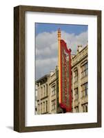 Providence Performing Arts Center marquee sign, Providence, Rhode Island-null-Framed Photographic Print