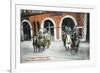 Providence, Rhode Island - Richmond Street Fire Station-Lantern Press-Framed Premium Giclee Print