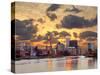 Providence Rhode Island Skyline.-SeanPavonePhoto-Stretched Canvas