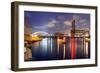 Providence River in Providence, Rhode Island-SeanPavonePhoto-Framed Photographic Print