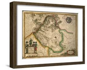 Province of Vicenza from Theatrum Civitatum Et Admirandorum Italiae-Joan Blaeu-Framed Giclee Print