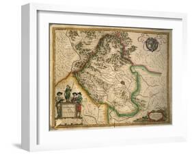 Province of Vicenza from Theatrum Civitatum Et Admirandorum Italiae-Joan Blaeu-Framed Giclee Print