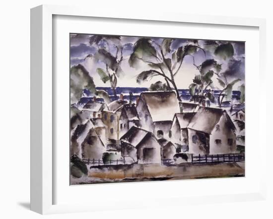 Provincetown, c.1930-Nancy Ferguson-Framed Giclee Print