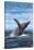 Provincetown, Massachusetts - Humpback Whale Scene-Lantern Press-Stretched Canvas