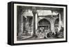 Provincial Coffee-House, Egypt, 1879-null-Framed Stretched Canvas