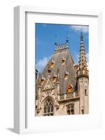 Provincial Court in The Markt or Market Square, Bruges, West Flanders, Belgium.-Michael DeFreitas-Framed Photographic Print