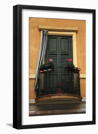 Provincial Porta - Balcony-Tony Koukos-Framed Giclee Print