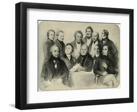 Provisional Government of the Second French-Achille Deveria-Framed Giclee Print