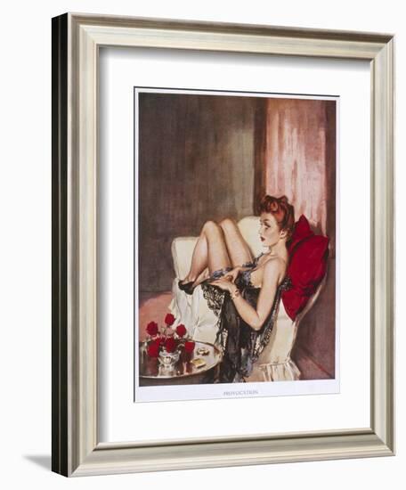 Provocation-David Wright-Framed Art Print