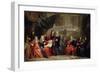 Provost and Municipal Magistrates of Paris, 1689-Nicolas de Largillière-Framed Giclee Print