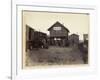 Provost Marshal's Office, Aquia Creek, February 1863-Timothy O'Sullivan-Framed Photographic Print