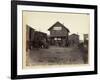 Provost Marshal's Office, Aquia Creek, February 1863-Timothy O'Sullivan-Framed Photographic Print