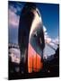 Prow of Texaco Oil Tanker Oklahoma at Sun Shipbuilding and Dry Dock Co. Shipyards-Dmitri Kessel-Mounted Photographic Print