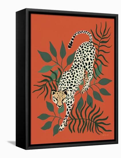 Prowling Cheetah-Yvette St. Amant-Framed Stretched Canvas