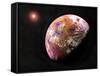 Proxima Centauri B Exoplanet-null-Framed Stretched Canvas