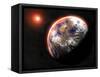 Proxima Centauri B Exoplanet-null-Framed Stretched Canvas