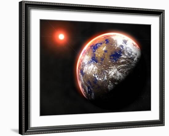 Proxima Centauri B Exoplanet-null-Framed Photographic Print